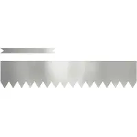 vidaXL Bordure de jardin, 20 pièces, 100 x 0,05 x 20 cm, acier galvanisé
