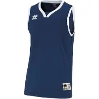 Errea T-Shirt fonctionnel 'CALIFORNIA' bleu marine / blanc
