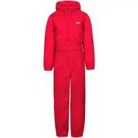 Trespass Button Suit Rouge 7-8 Years Garçon