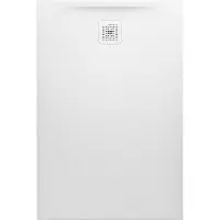 Laufen Pro Receveur de douche rectangulaire, évacuation sur le petit côté, H2109520000001