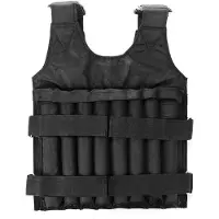 Softee Weighted Vest 10 Kg Noir