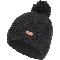 Trespass Bonnet à pompon ZYRA, Noir