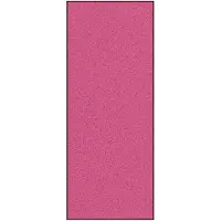 vidaXL Tapis d'entrée Autre Rose et Noir 120 x 300 cm Polyamide et PVC
