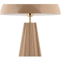 Leitmotiv - Lampe de table Amplio Xl - Marron - Ø30cm Lampe de table - Lampe de chevet, salon, chambre à coucher