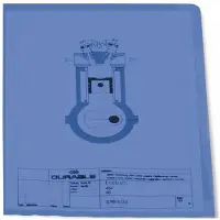 Durable Gaine de sécurité STANDARD 1 paquet de 100 pièces 233706 (A4, 100x)