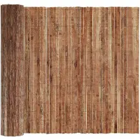 vidaXL , canapé 2 places, 400 x 125 cm, revêtement en similicuir marron