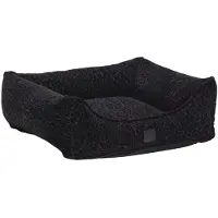 Designed By Lotte Conçu par Lotte, panier orthopédique pour chien, modèle Wild Essence, couleur anthracite, dimensions : 65 x 60 cm