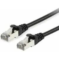 Equip 615594 Câble patch Cat6 S/FTP 2xRJ45 30.00m noir LSZH Polybag