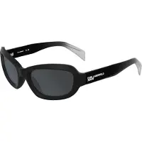 Karl Lagerfeld KLJ6200S 005 BLACK/CRYSTAL 57/21/140 Lunettes de soleil unies