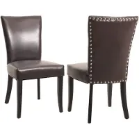 MCW Chaise de salle à manger Edinburgh (lot de 2)