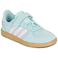 Adidas Baskets basses enfant BREAKNET SLEEK EL C filles - Bleu - 28 1/2