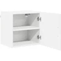 vidaXL Armoire murale PORTO, lot de 2, blanche, 40 x 31 x 40 cm, aggloméré