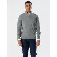 TeeShoppen Pull-over ' Pullover Half ' gris