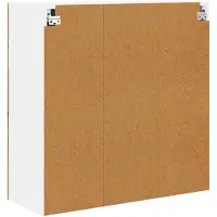 vidaXL Façade de lave-vaisselle Kalmar, blanche, 80 x 31 x 80 cm, aggloméré