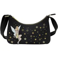 Loungefly Sac bandoulière , motif Clochette, avec des paillettes