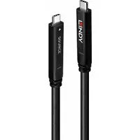 Lindy Usb 3.2 Displayport Cable 8 M Argenté