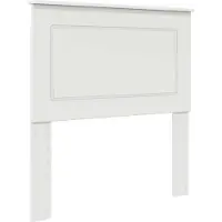 vidaXL Tête de lit blanche 100 cm en bois composite
