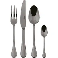 Sambonet Set de couverts Royal Noir 24 pièces