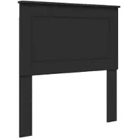 vidaXL Tête de lit en chêne noir, 100 cm, aggloméré