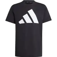 Adidas T-Shirt fonctionnel 'Essentials' noir / blanc