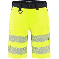 Tricorp 506124 Pantalon De Travail Functional Stretch High Vis - Redefined - Court - FluoryellowInk - 48