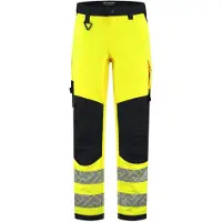 Tricorp 506120 Pantalon De Travail 4-Way Stretch High Vis Redefined - FluoryellowInk - 52