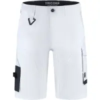 Tricorp 506116 Pantalon De Travail 4-Way Stretch Redefined Court - Blanc - 56