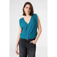 Garcia femme Pull, XL, Bleu