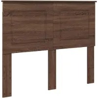 vidaXL Tête de lit aspect chêne brun 100 cm Matériau dérivé du bois