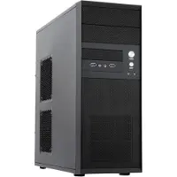 Chieftec Boîtier informatique CQ-01B-U3-OP Midi Tower Noir