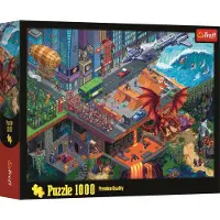 Trefl Puzzle Pixel City - 1000 pièces