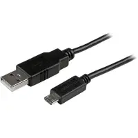 StarTech.com 2m Mobile Charge Sync USB to Slim Micro USB Cable M/M - câble USB - 2 m