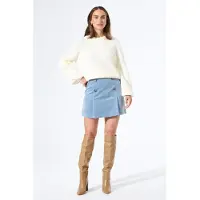 Garcia femme Jupe, XL, Bleu