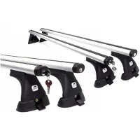 Amos Barres de toit pour Toyota Yaris Mk I à hayon 5 portes, année de construction 1999-2003