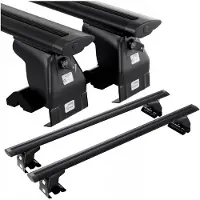 Amos Barres de toit pour NISSAN Cube Cubic MPV 5 portes, année de construction 2003-2007