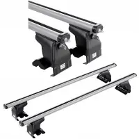 Amos Barres de toit pour Volkswagen Touran monospace 5 portes, année de construction 2003-2009