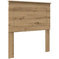vidaXL Tête de lit en bois composite chêne artisanal
