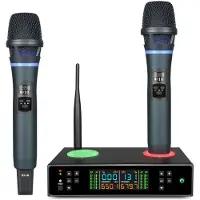 INF Système de microphone sans fil professionnel avec anti-larsen