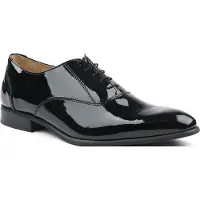 Suitable Chaussures en Cuir Verni Noir