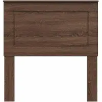 vidaXL Tête de lit aspect chêne brun 100 cm Matériau dérivé du bois