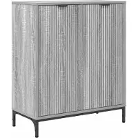 vidaXL Buffet Sonoma gris 69,5 x 33 x 82 cm en aggloméré