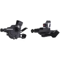 Sram 10a Sl X.3 Trigger 7sp R Index F Shifter Set Noir 175 mm 32t