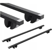 Amos Barres de toit pour Volkswagen Caddy Mk V ; fourgon 4/5 portes, année de construction 2021-
