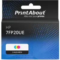 PrintAbout Cartouche compatible pour HP 7FP20UE (308) - 3-couleurs - Grande capacité