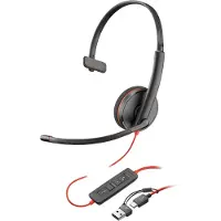 Poly Blackwire C3210 USB-A Casque de bureau