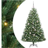 vidaXL Sapin de Noël Artificiel à Branches Articulées Vert 150 cm