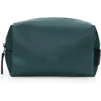 Rains unisex. 15580 Trousse de toilette Wash Small verte (OSFA), Casuel, Polyuréthane