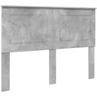 vidaXL Tête de lit gris béton 100 cm en aggloméré