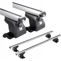Amos Galerie de toit pour Volkswagen Transporter (T7) fourgon 4/5 portes à partir de l'année de construction 2022