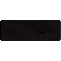 vidaXL Tapis noir 50 x 150 cm 100% polypropylène Tuft